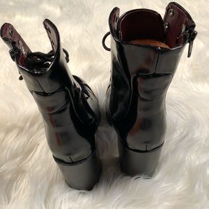 steve madden azure combat boot